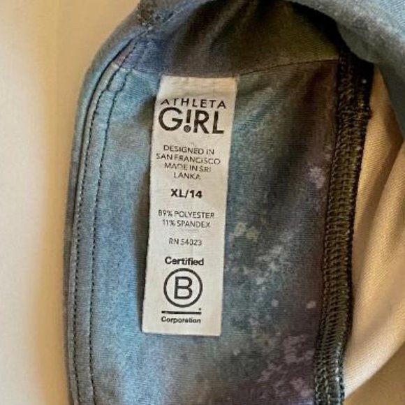 Athleta Girl Printed Chit Chat Leggings - Picture 6 of 9